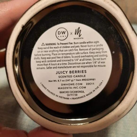 Rae Dunn Boo Candle - Picture 4 of 4